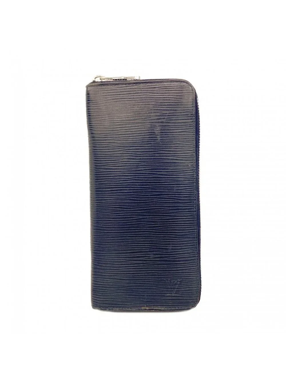 Louis Vuitton Wallet Epi Zippy Vertical Blue Marine